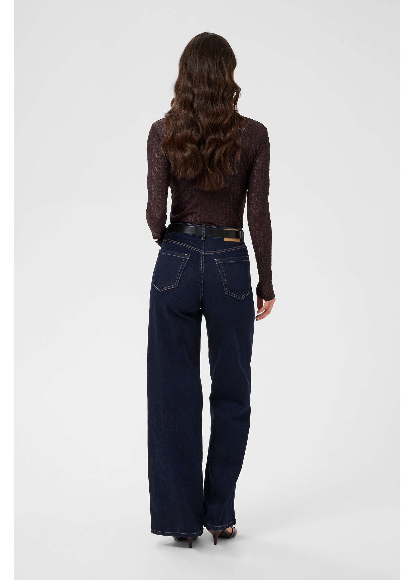 KAFFE KAALLISON T-SHIRT FUDGE