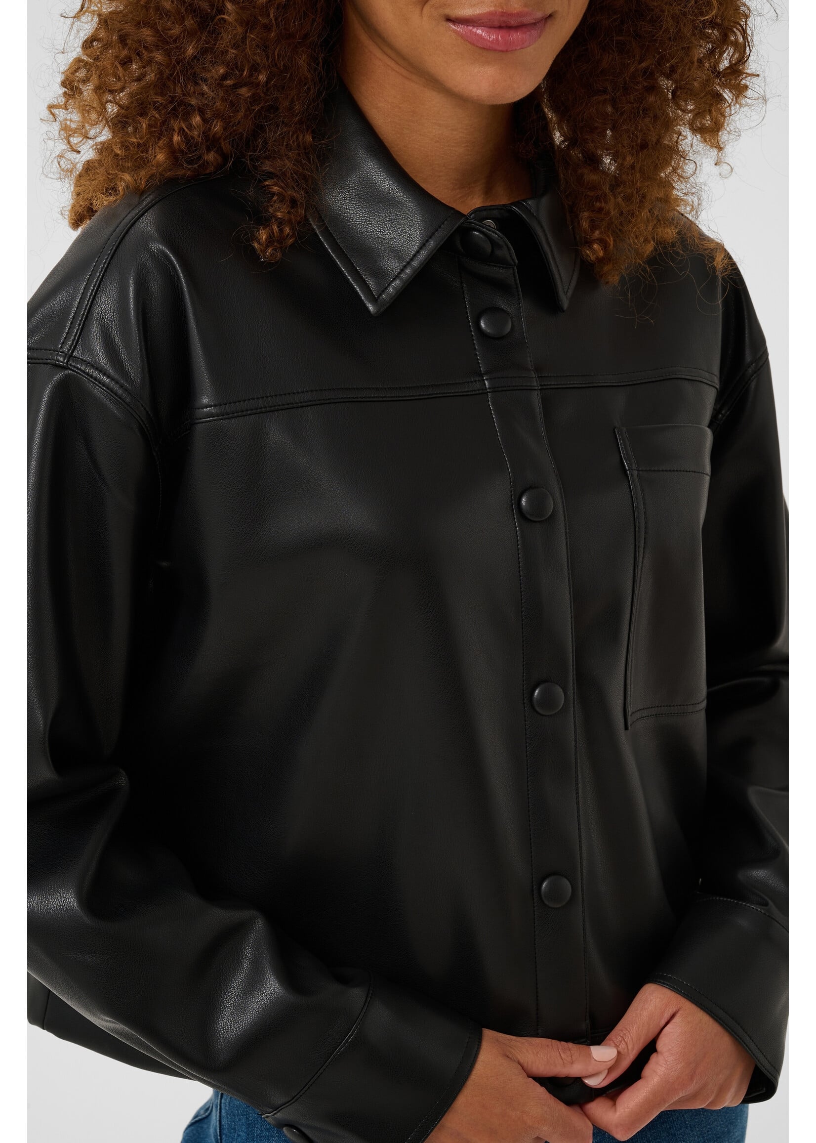 KAFFE KAARENSE SHIRT BLACK
