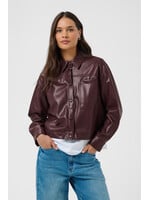 KAFFE KAARENSE SHIRT FUDGE