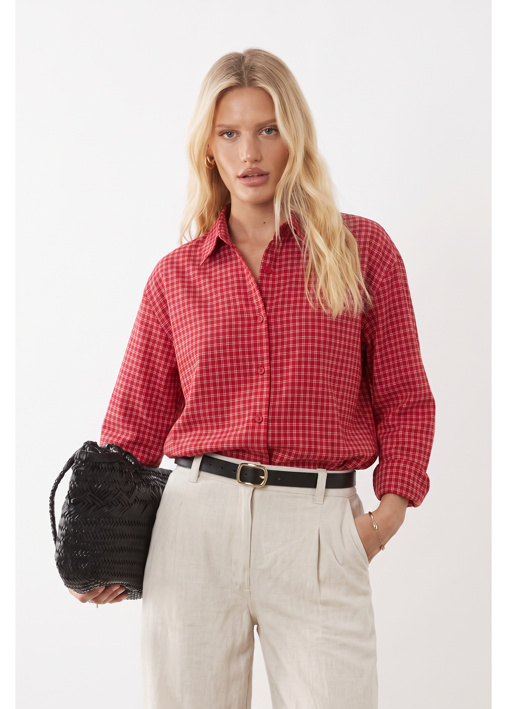 SUPERBUSY BLOUSE CHECKS DEBBIE