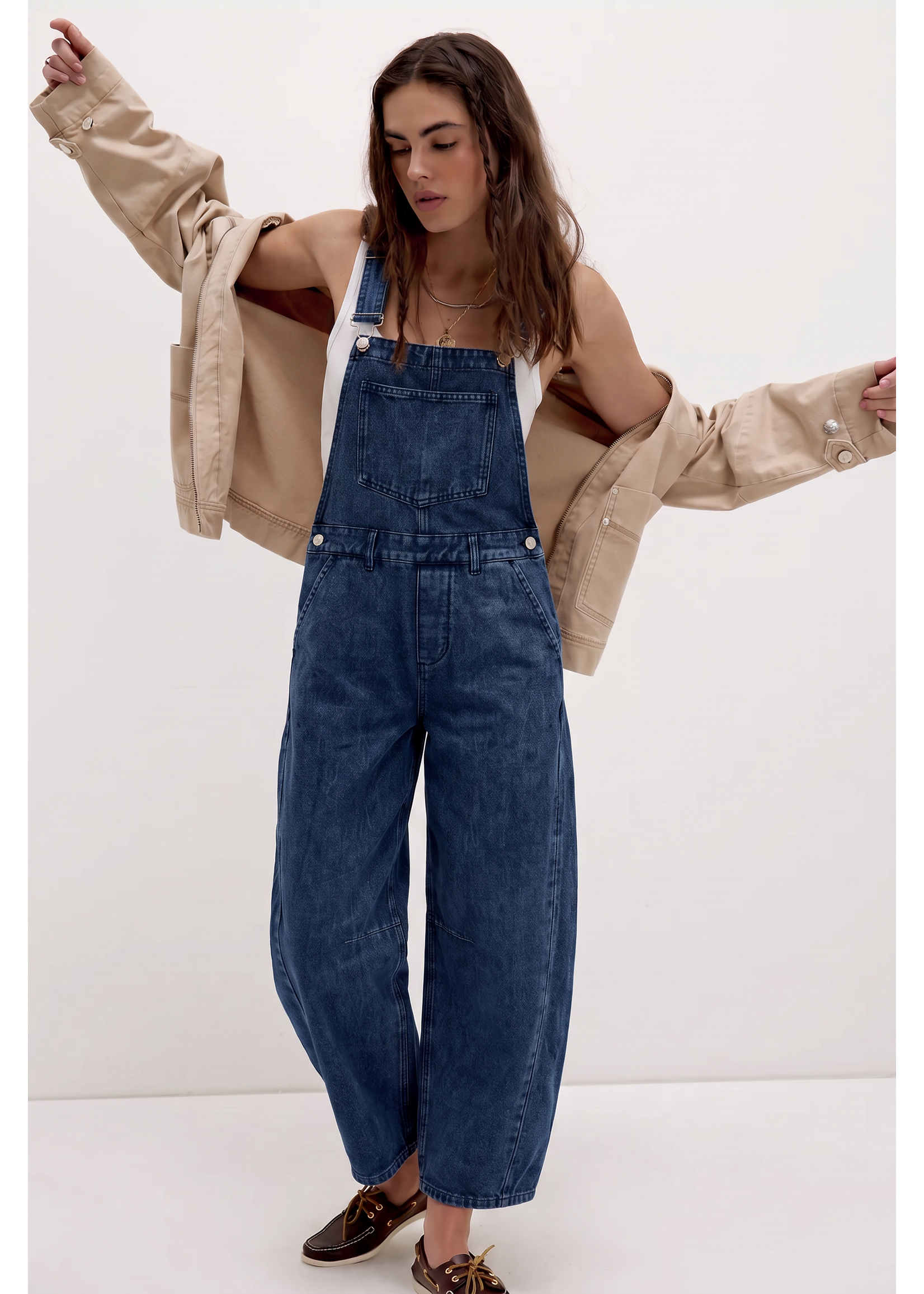 SUPERBUSY JUMPSUIT LARRIE DENIM BLUE