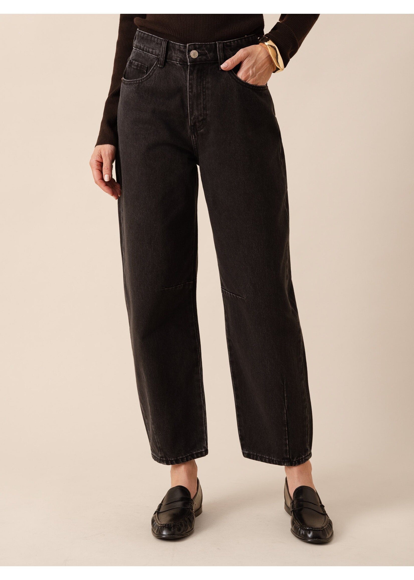 SUPERBUSY JEANS BALLOON BRANDY