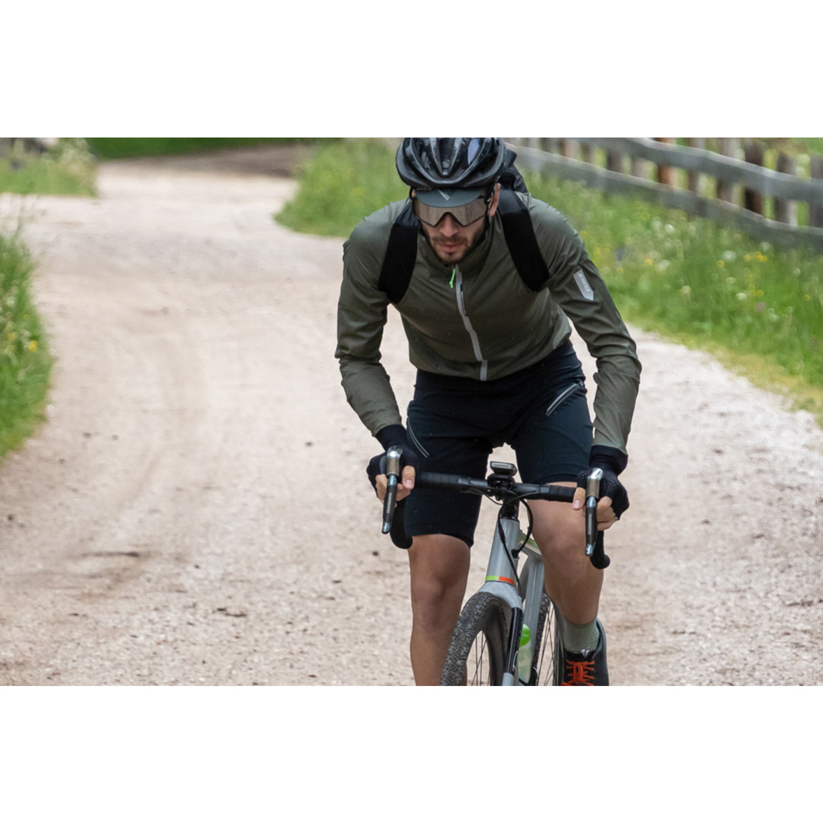 Q36.5 Air Shell Wind-Jacket - Olive 