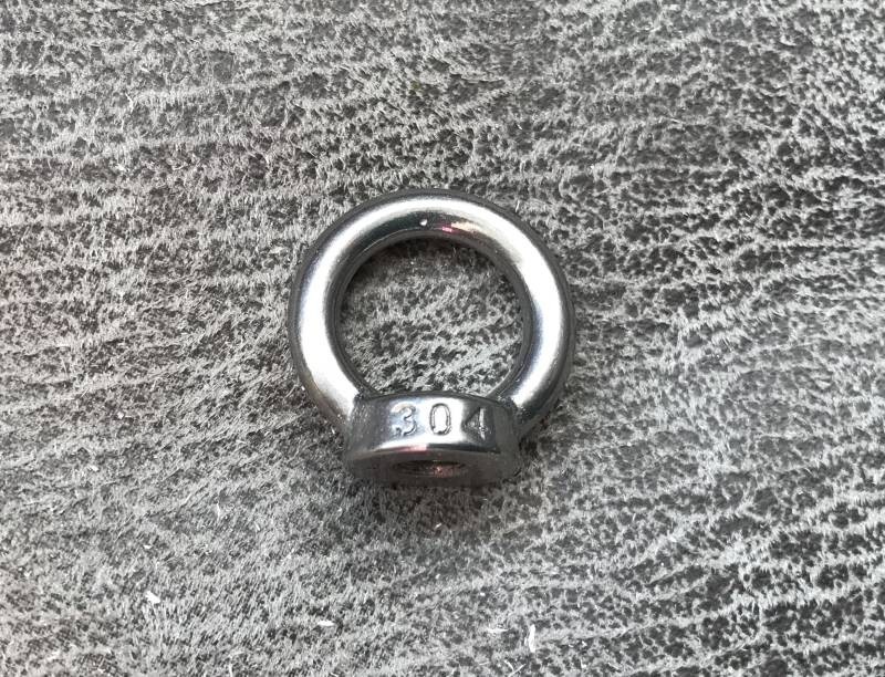 Rvs oogmoer 6m