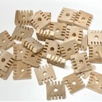 Naturel hout en Touw