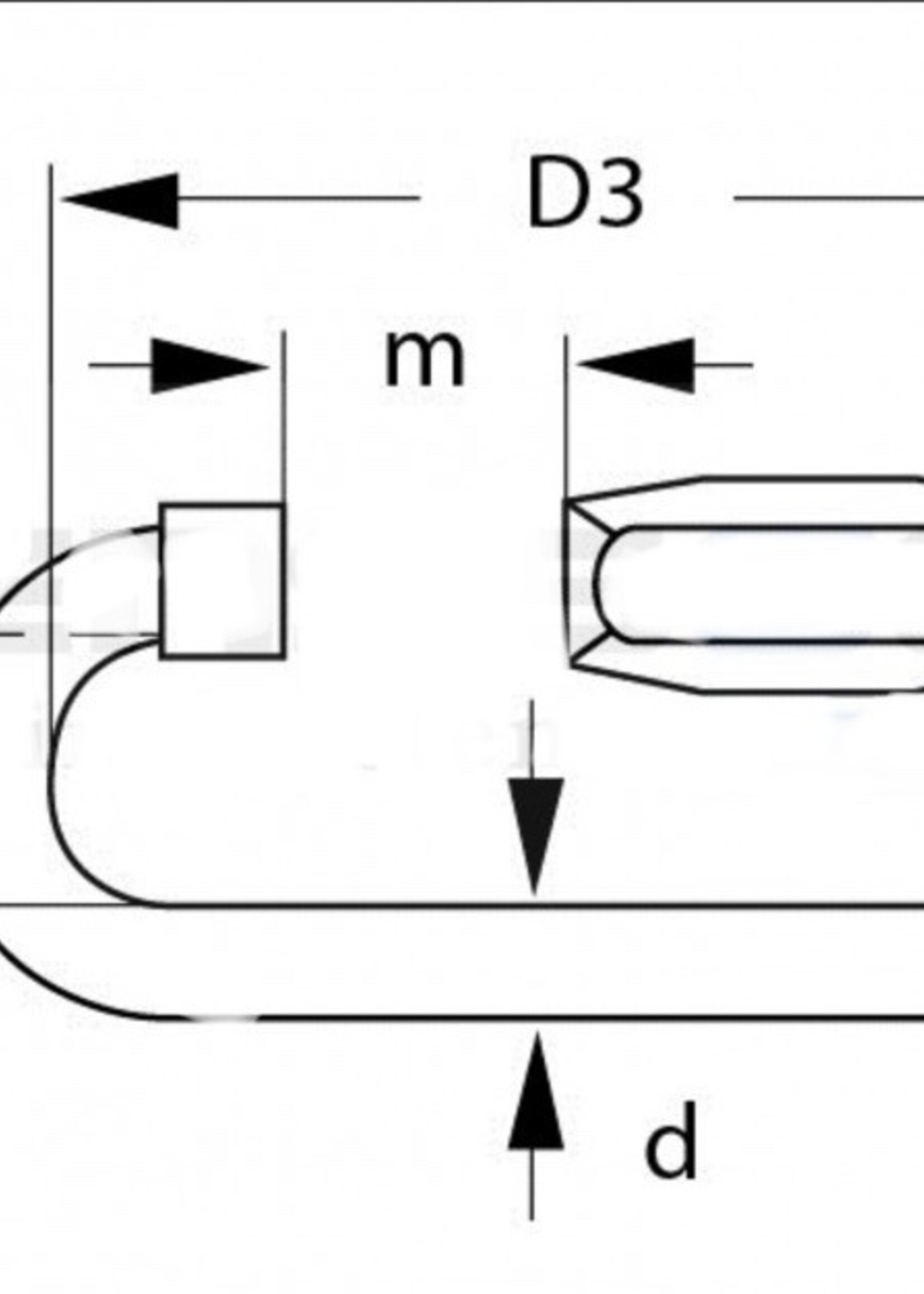 Rvs quicklink 4 mm