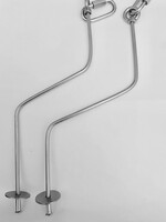 Gaaien-frutsels GF RvS skewer zigzag 25