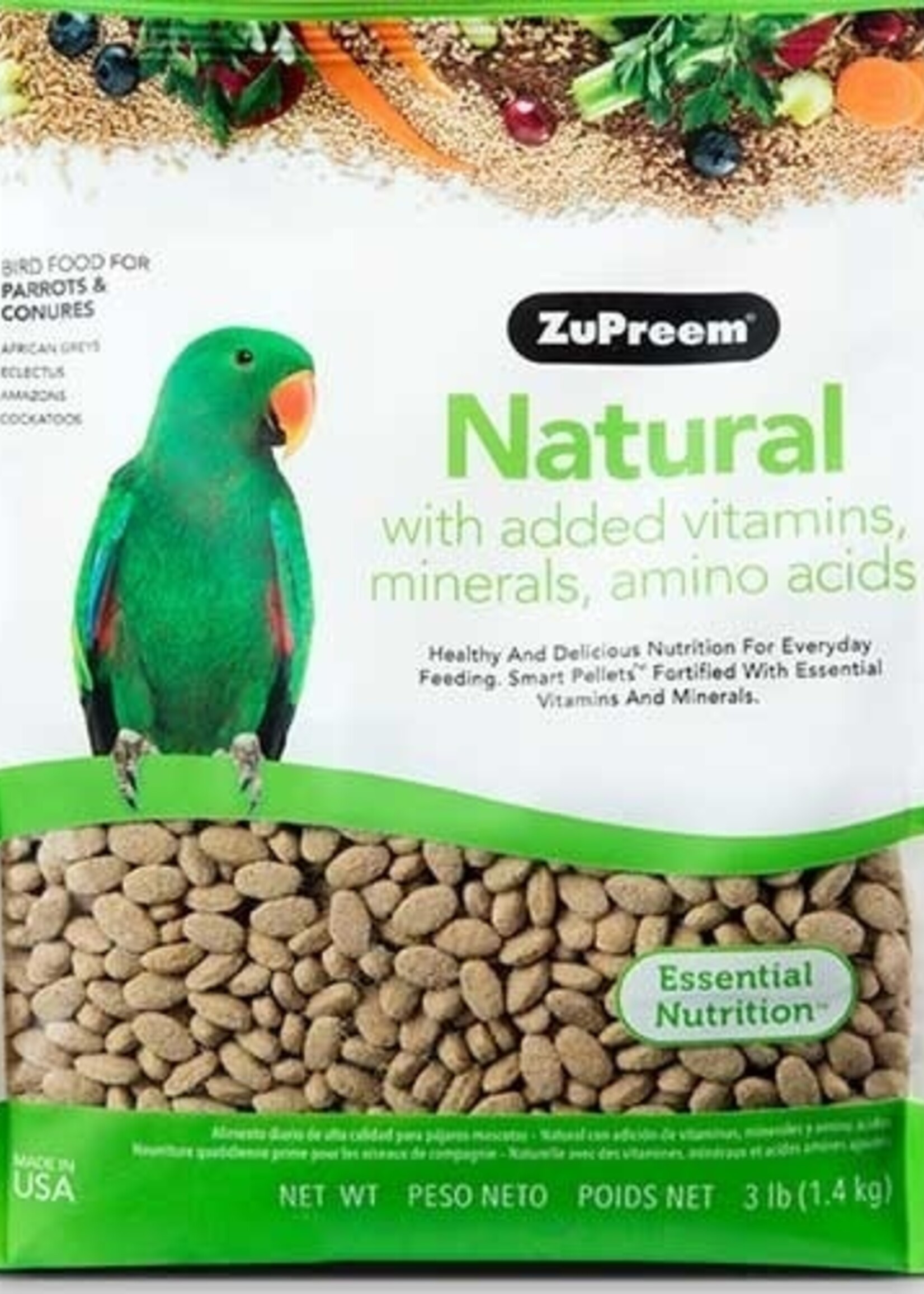 Zupreem Zupreem Natural M/L 1,36kg