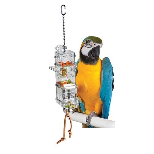 Creative Foraging Tug and Slide Tower
