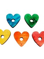 Zoo-Max Pine Hearts, Mix Color - 10 st