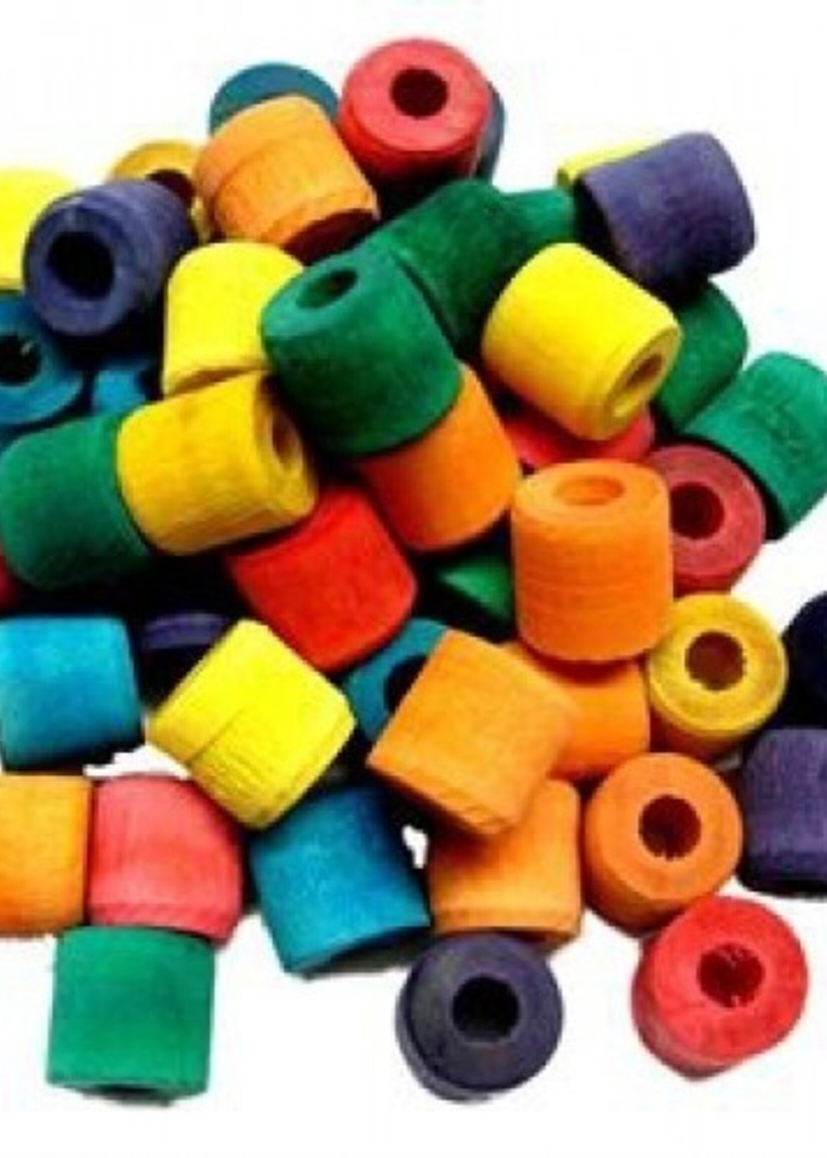 Zoo-Max 48 Small Wood Bobins Mix Color