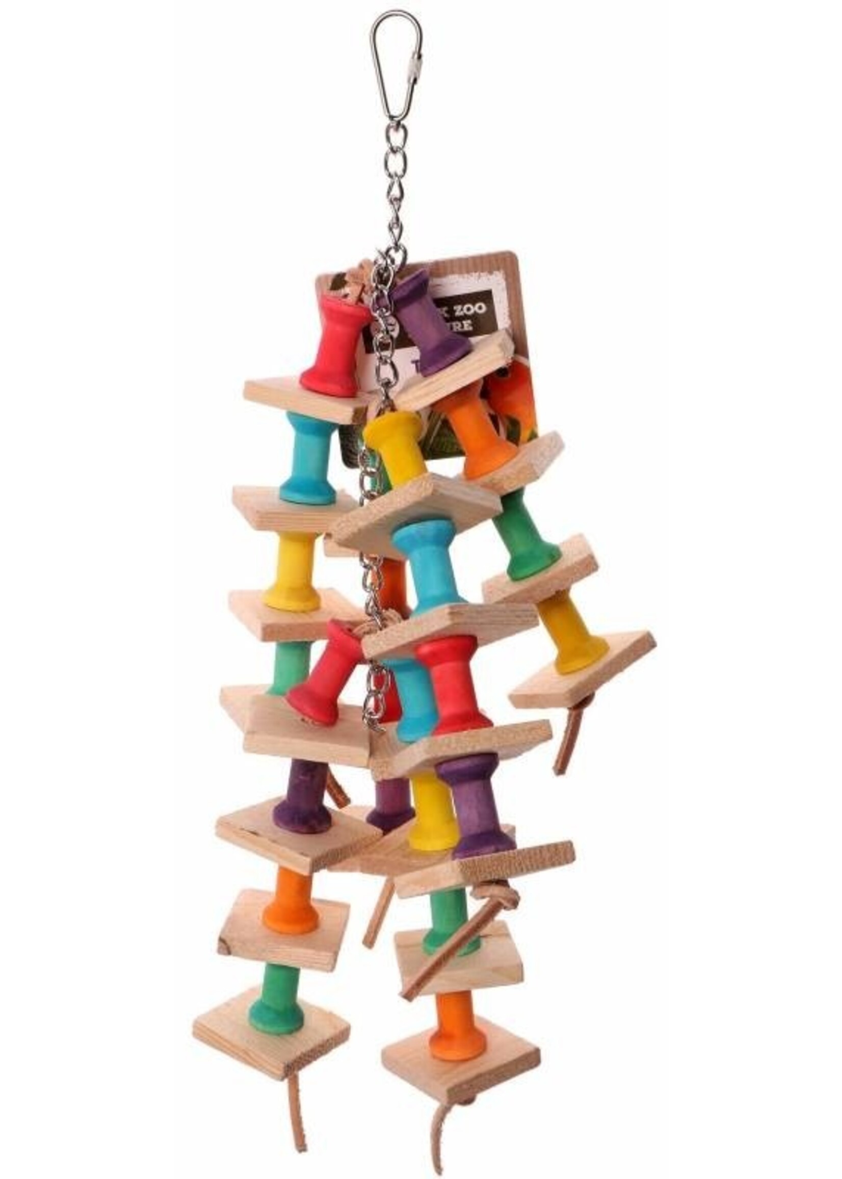 Back Zoo Nature Back Zoo Nature Wooden Pillar Strings