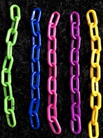 Plastic chain thick