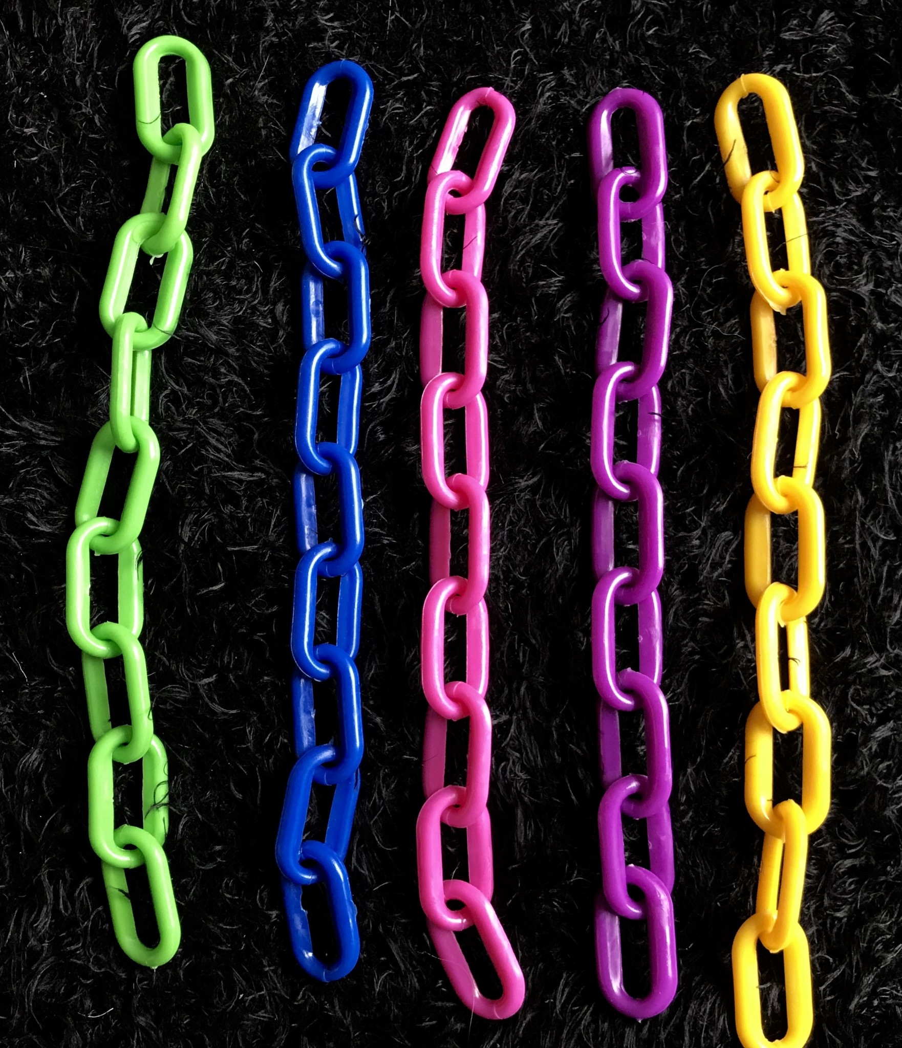 Kunstof ketting dik