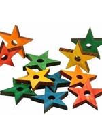 Zoo-Max Pine Stars 2", Mix Color - 12 st