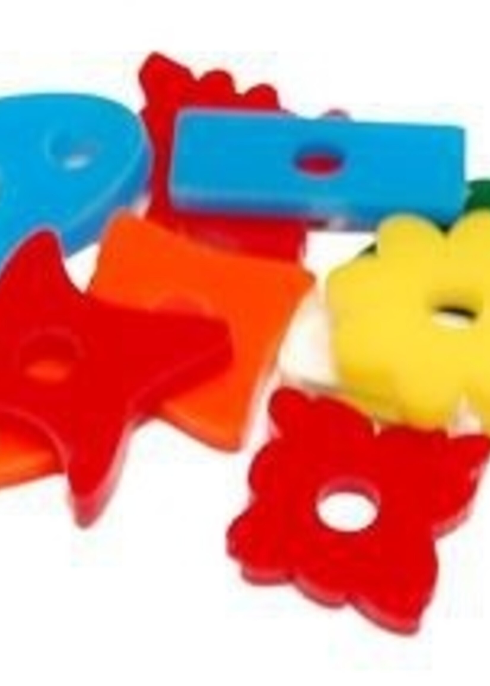 Zoo-Max 20pcs Acrylic figures - 2.5x0.6 cm