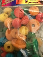 Large wooden beads 36 pieces