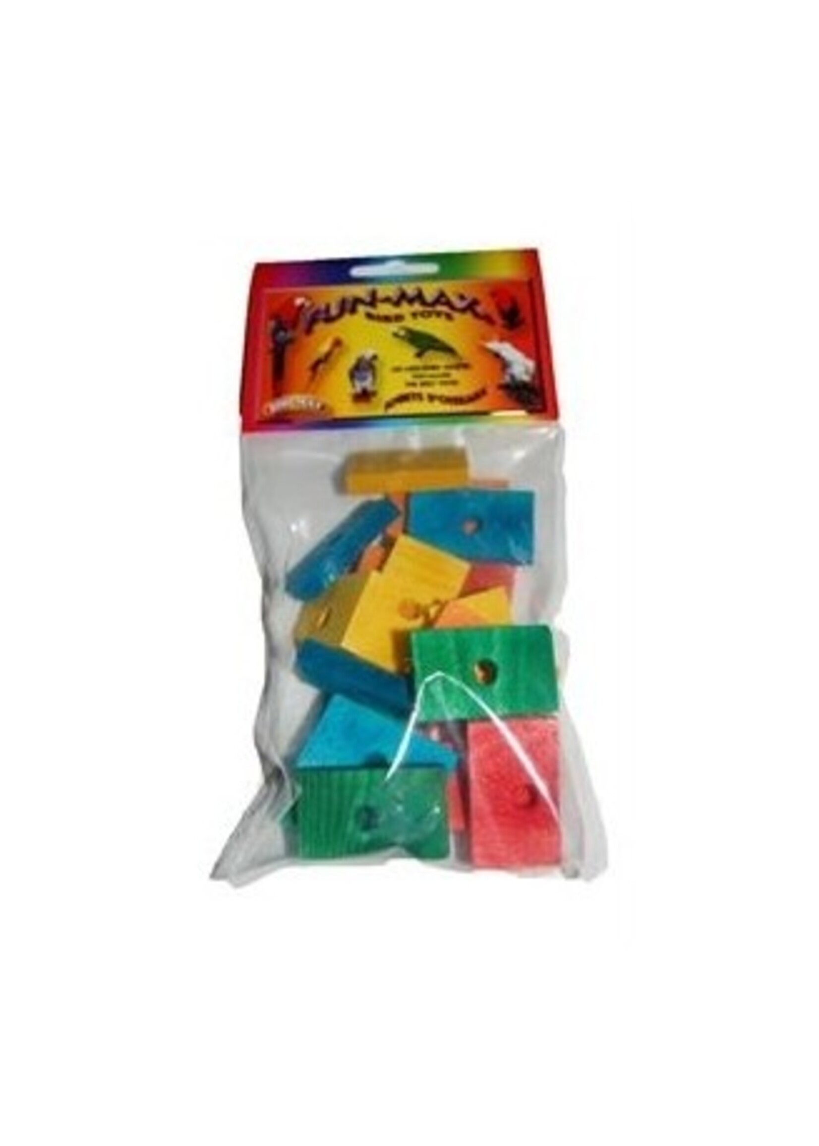 Zoo-Max Zoo-Max Wooden Cubes 25 pieces 3.8 x 2 cm