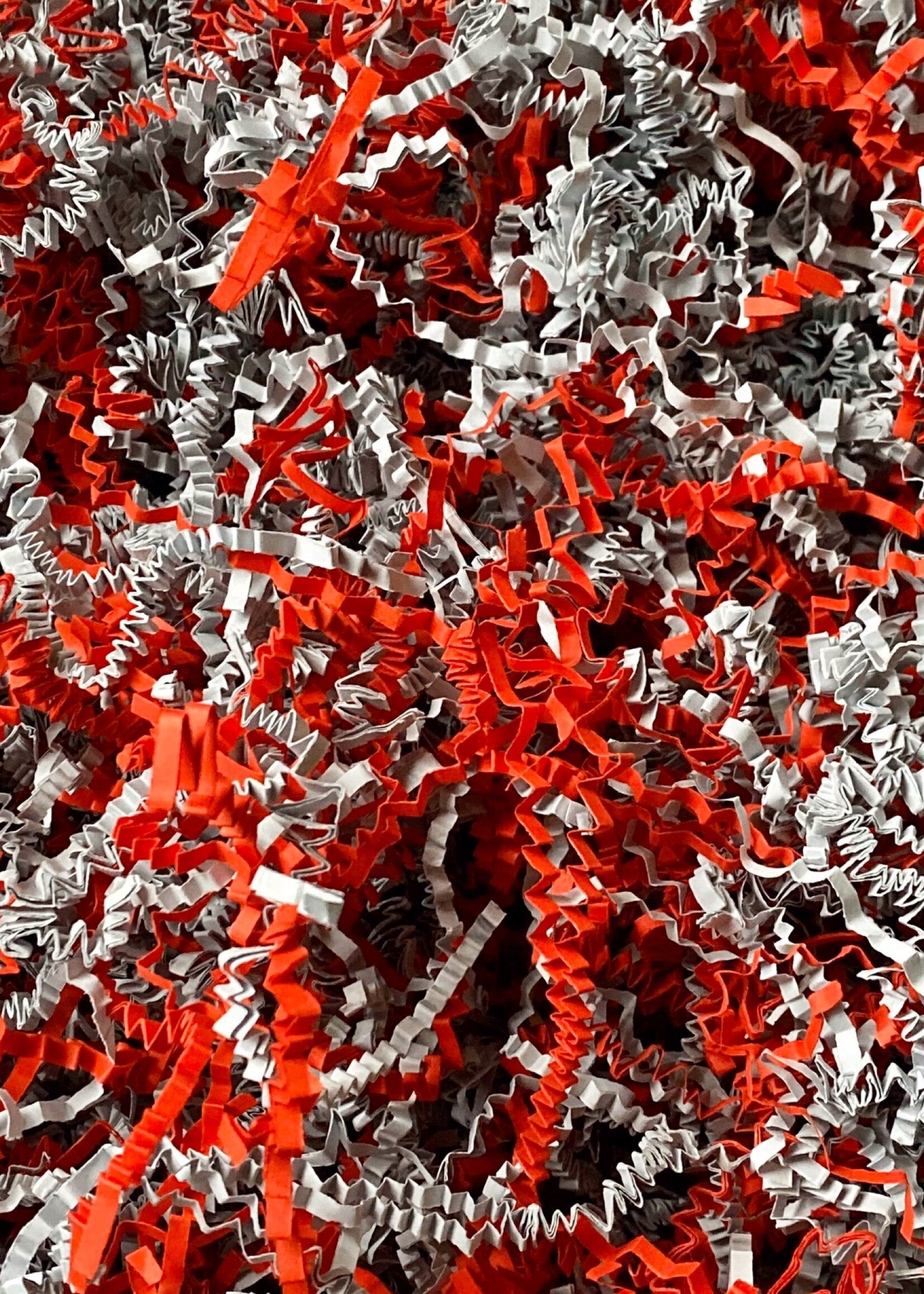 Gaaien-frutsels Papieren sliertjes gemengd grijze roodstaart