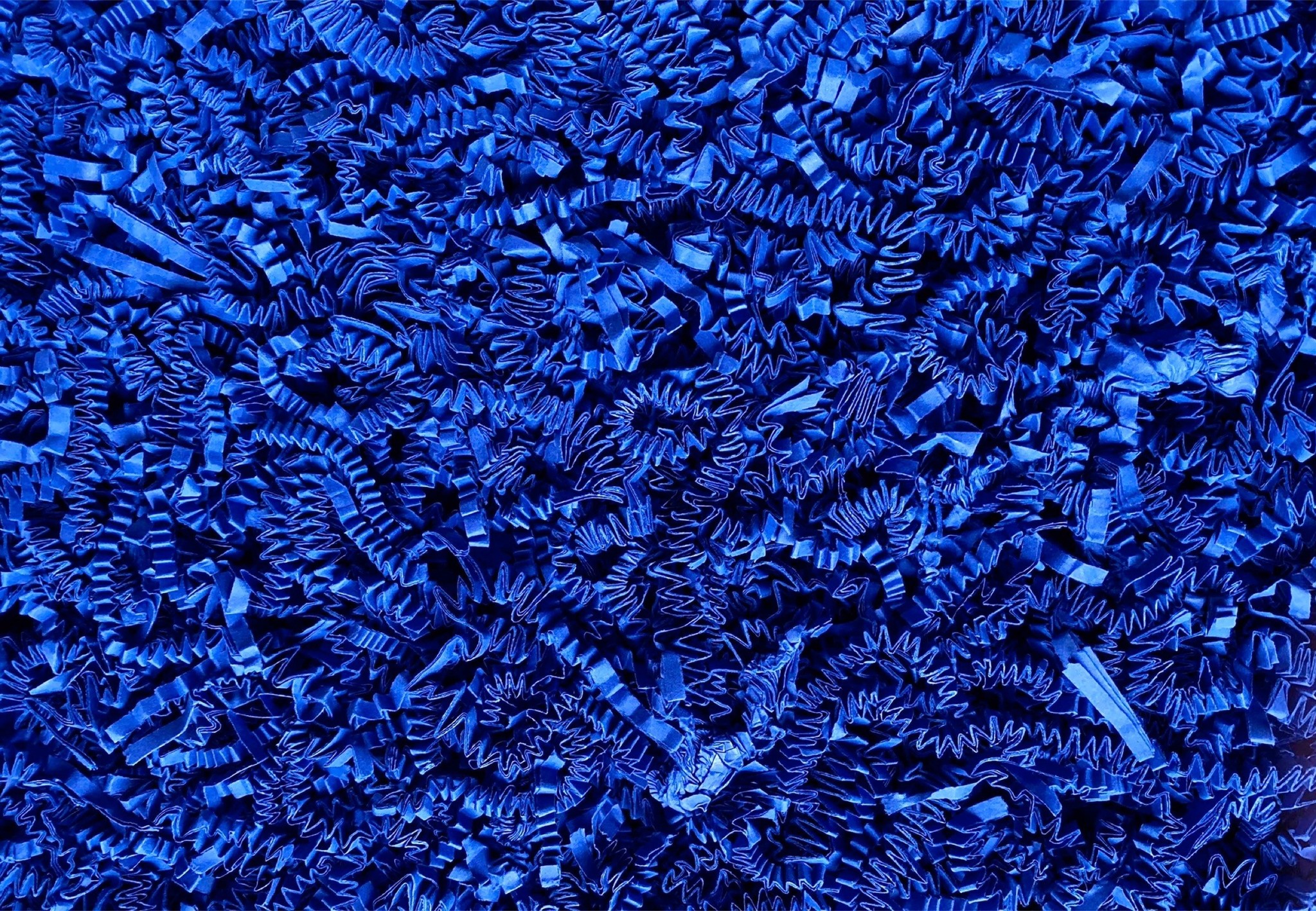 Papieren sliertjes Royal Blue