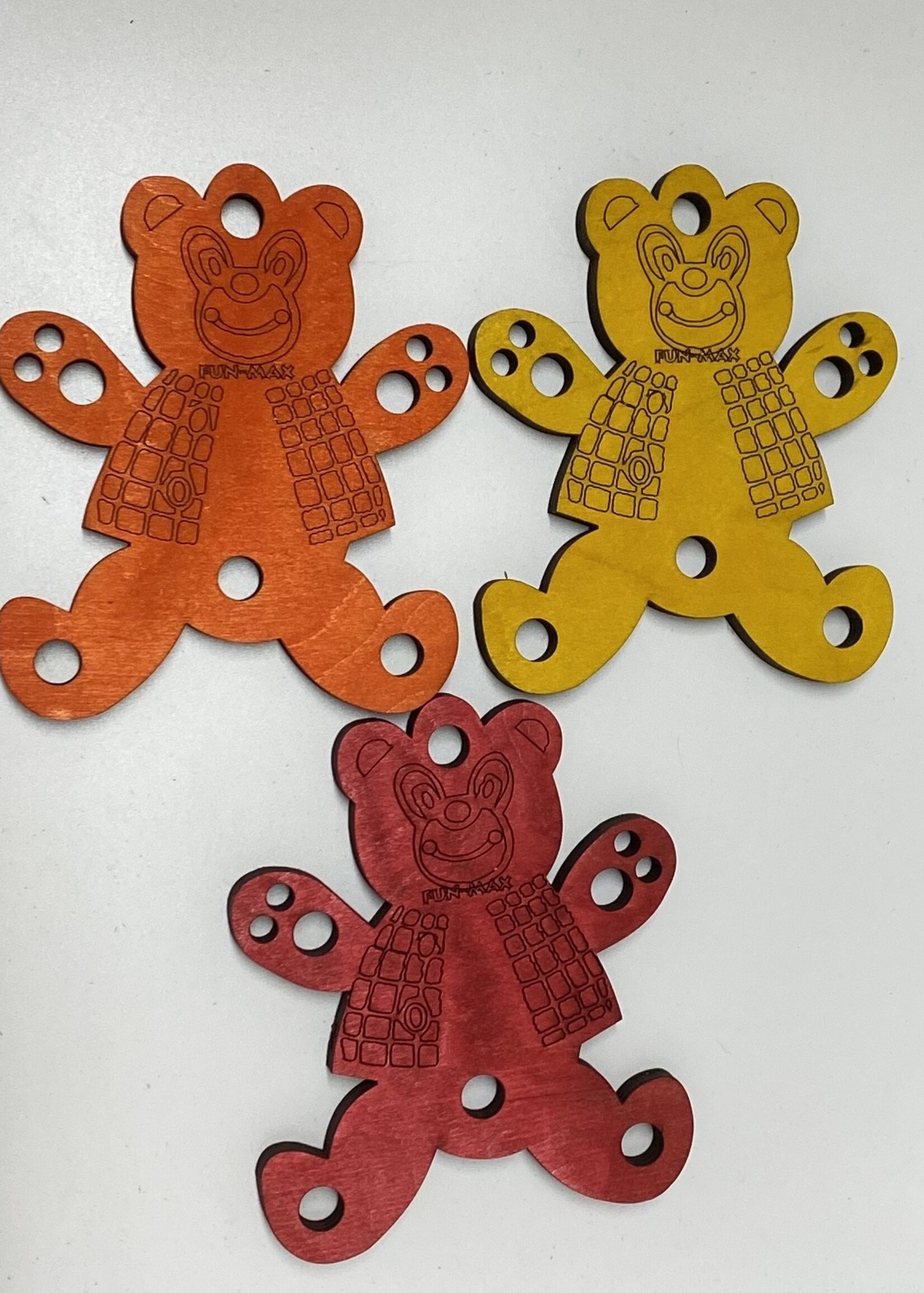 Cherry wood hole bear