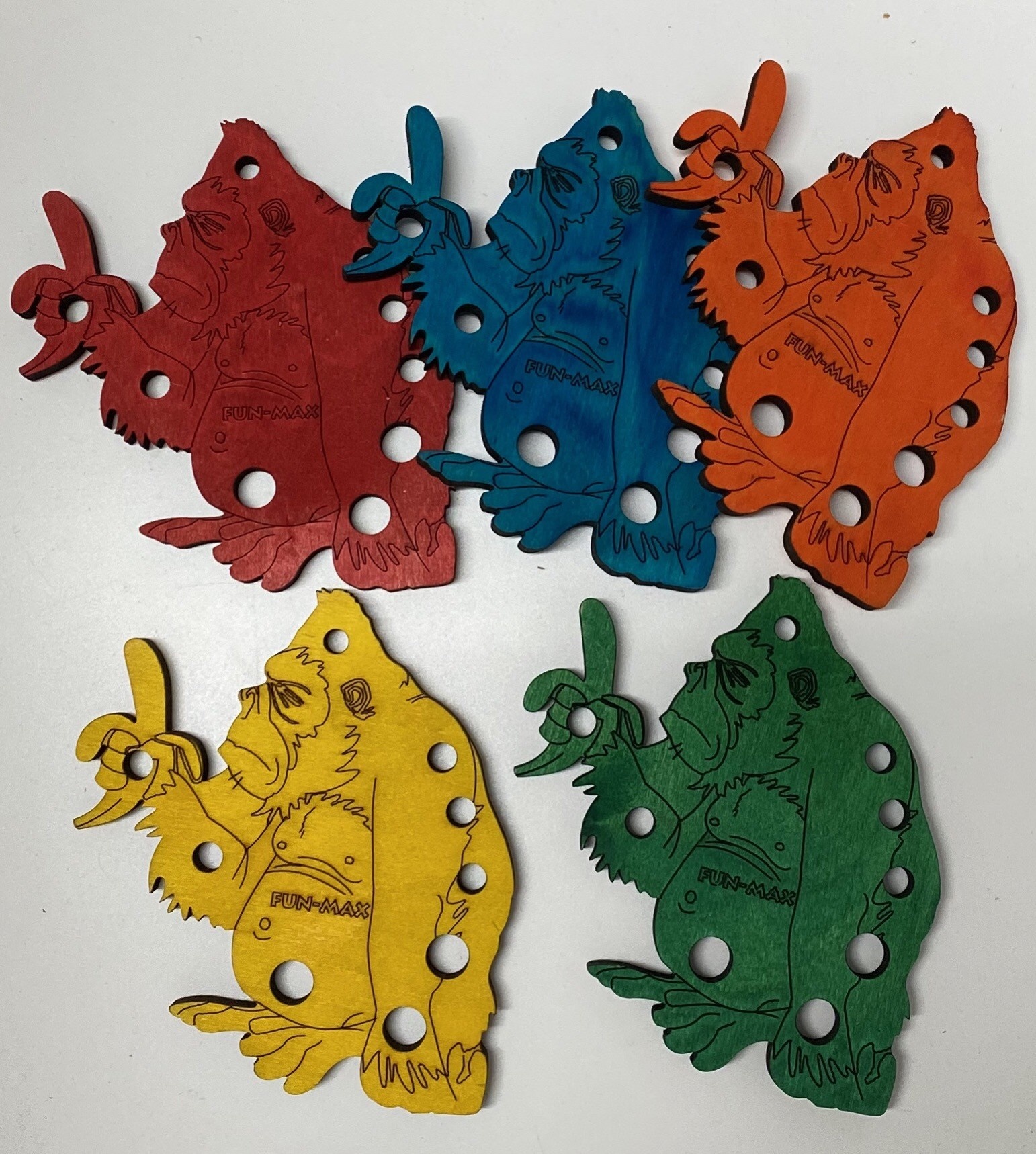 Kersen houten gorilla