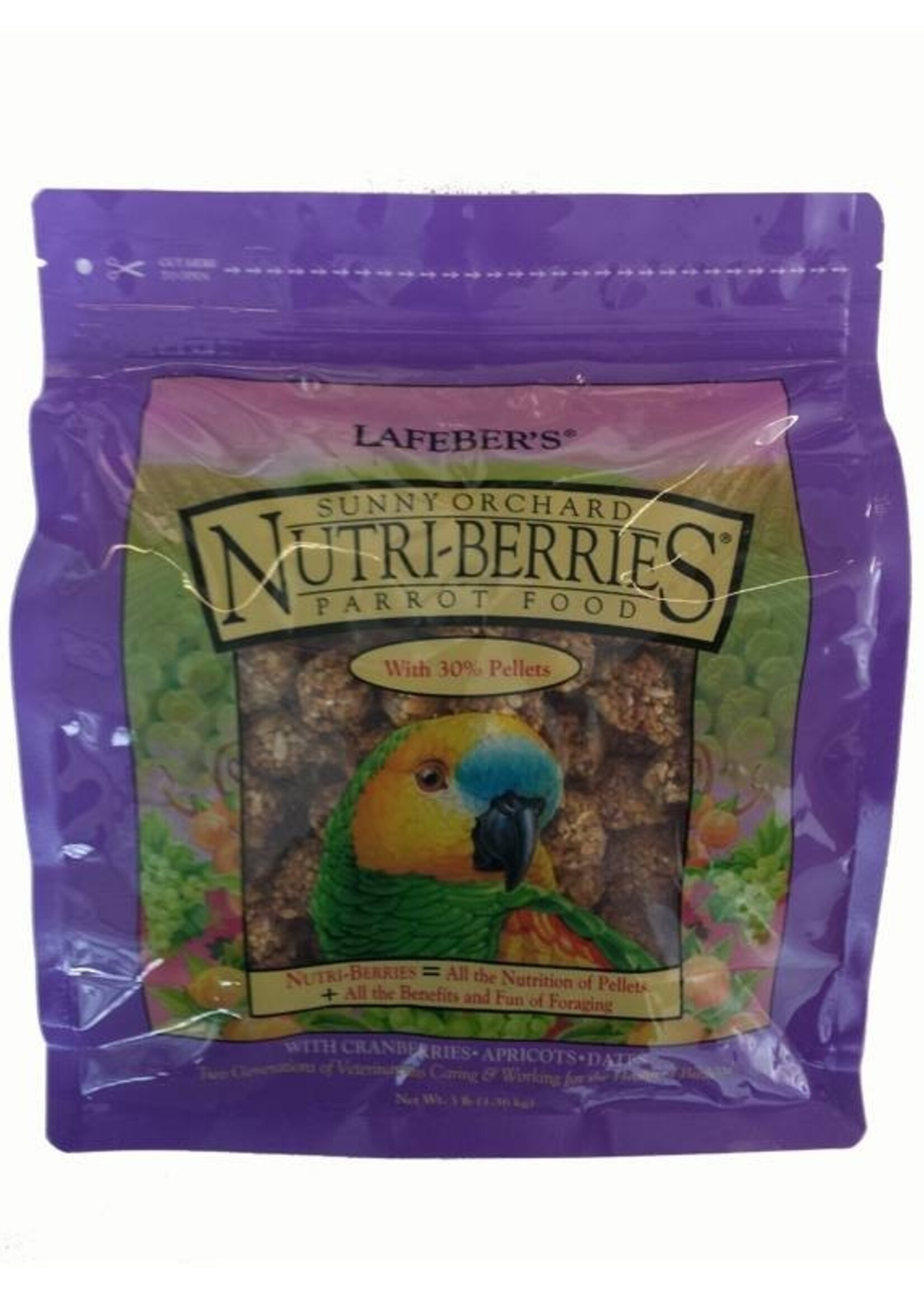 Lafeber Nutri-Berries Sunny Orchard - Papegaai 1,36 kg
