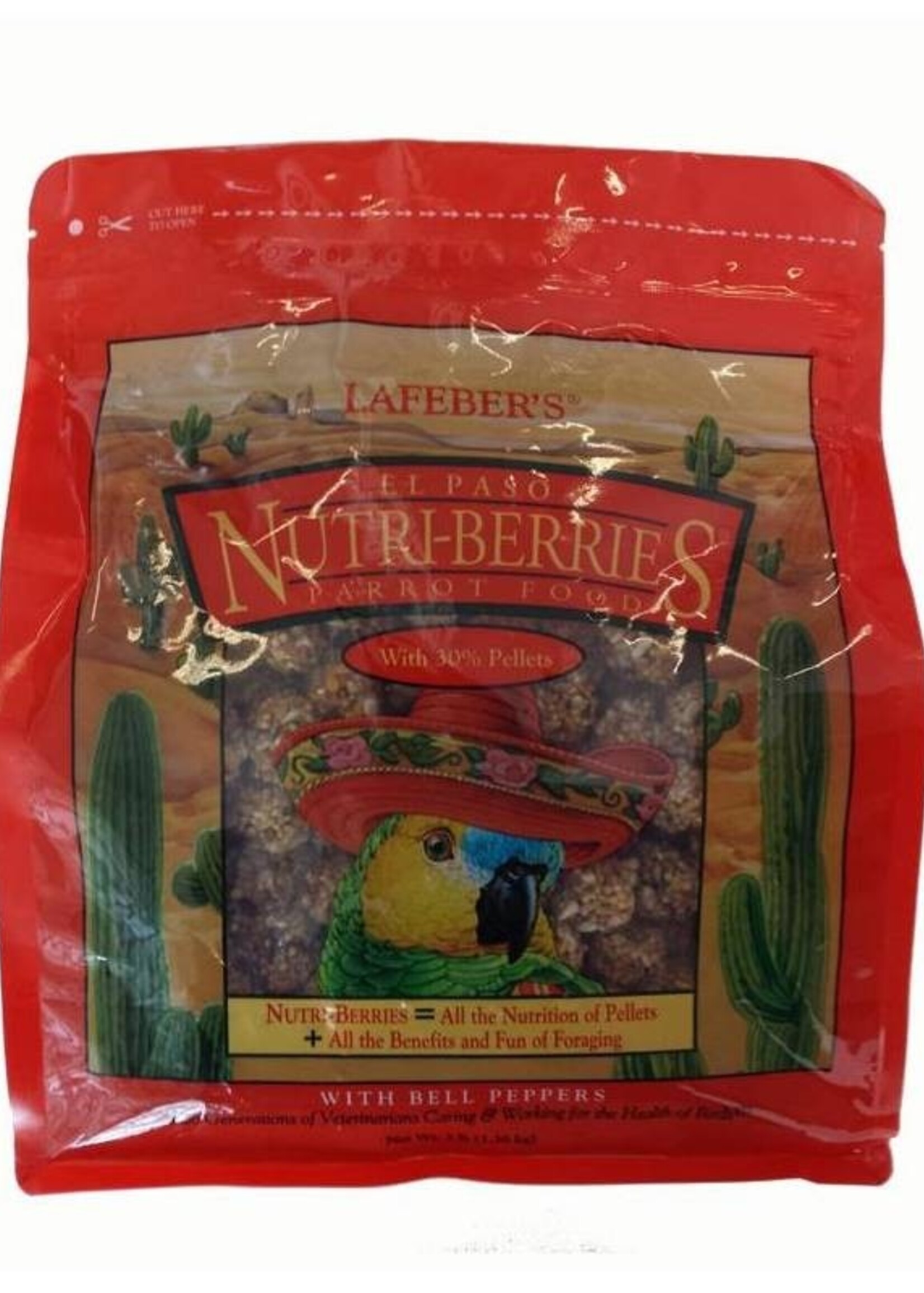 Lafeber Nutri-Berries El Paso - Papegaai 1.36 kg