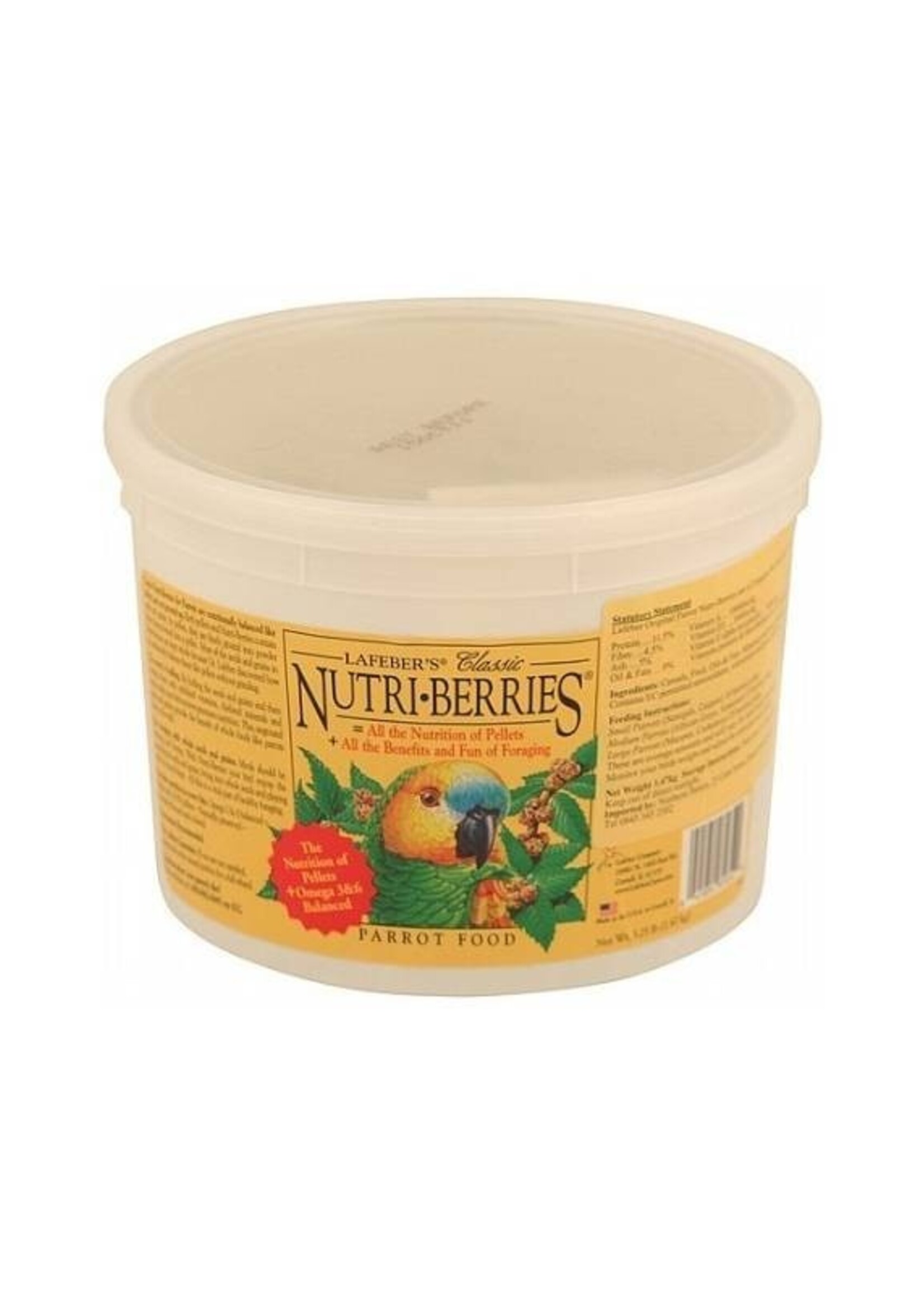 Lafeber Lafeber Nutri-Berries Classic - Parrot 1,47 kg