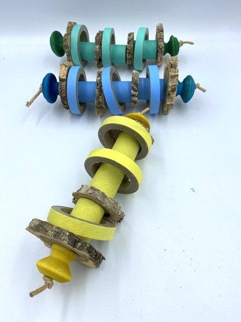 Birdy bangle pipe foot toy