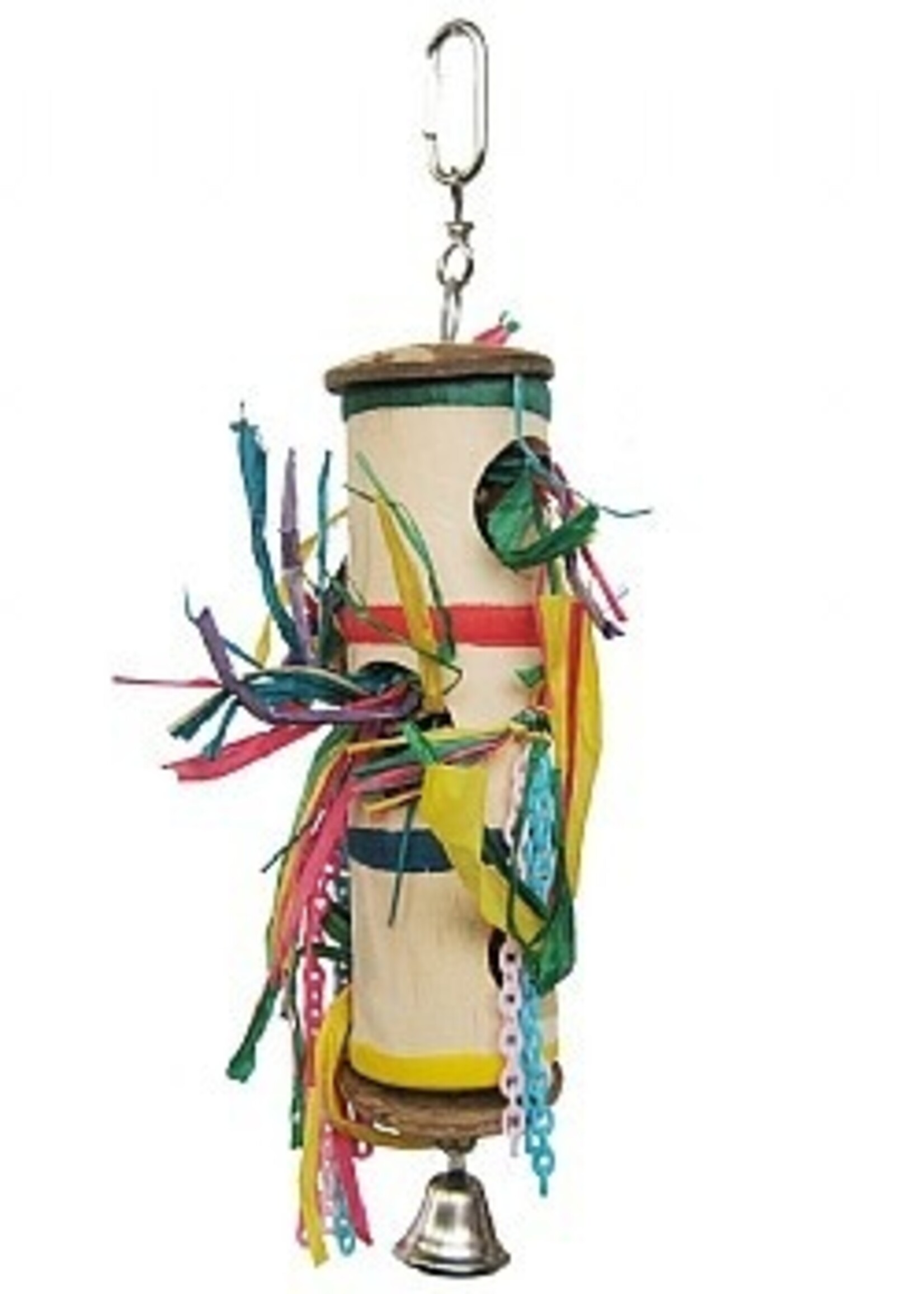 Foraging Barrel Parrot Toy