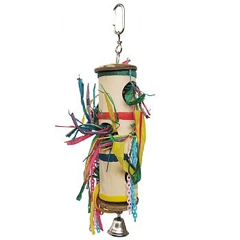 Foraging Barrel Parrot Toy