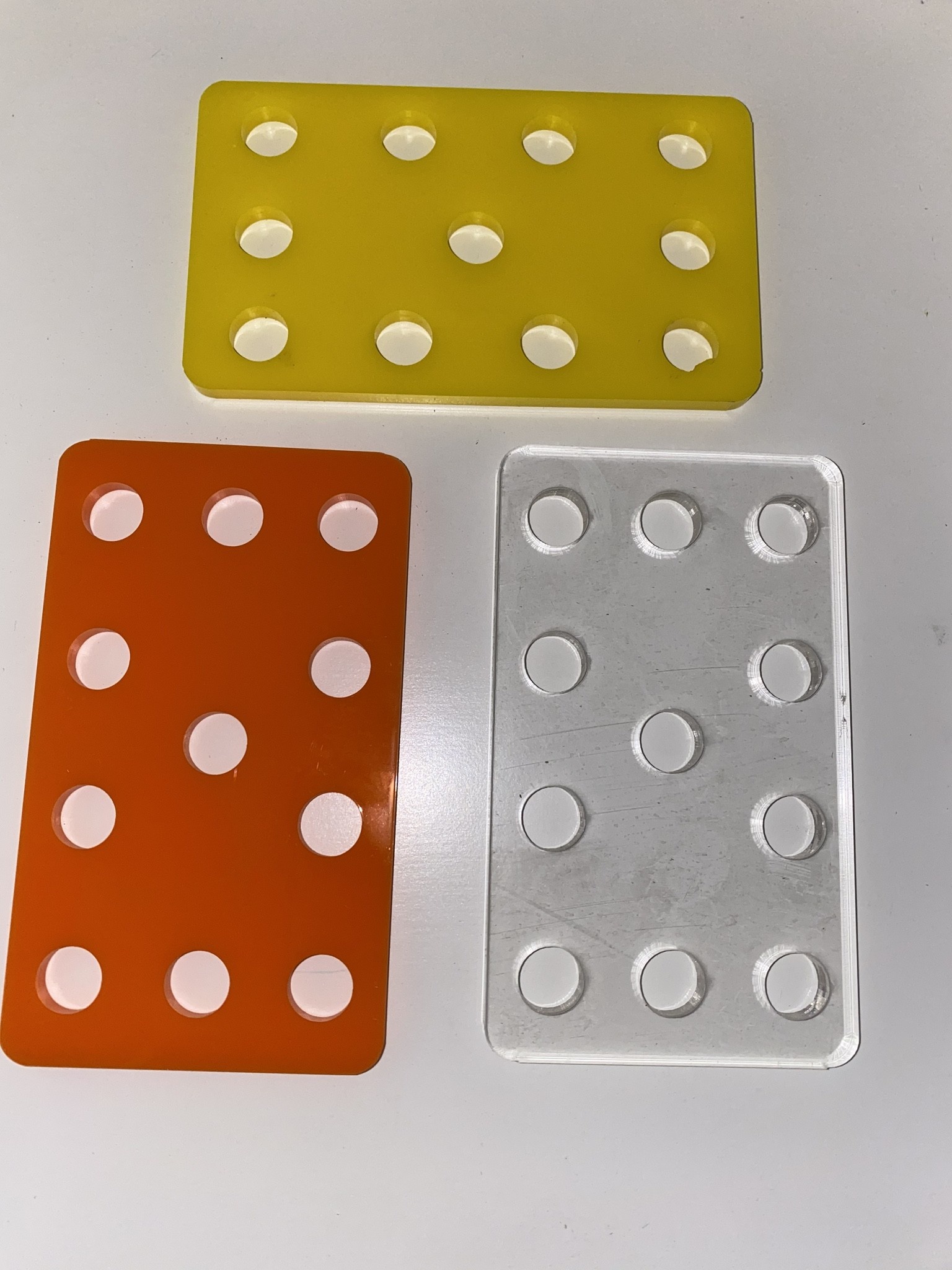 1 acryl rechthoek