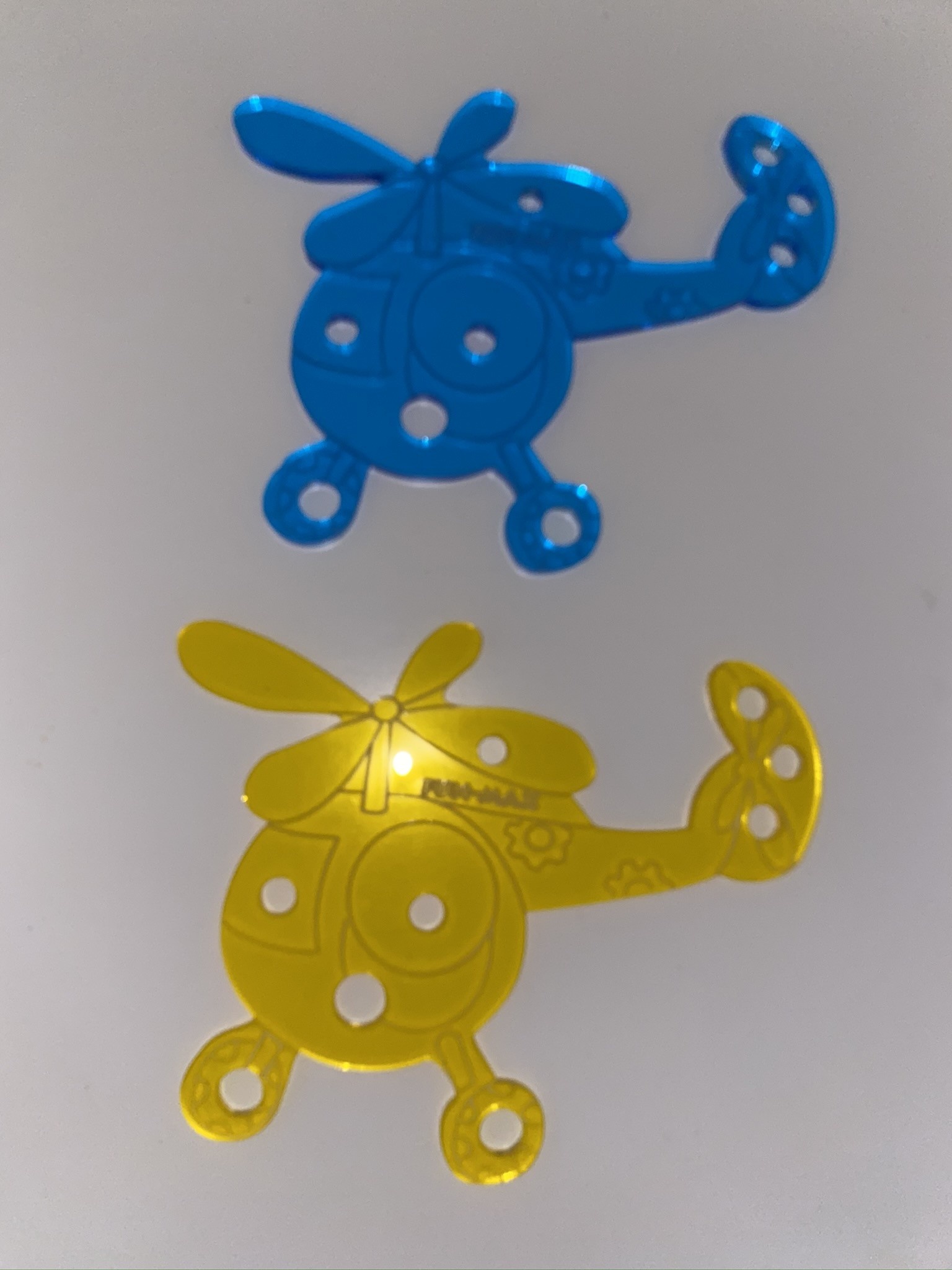 1x Acryl Helicopter