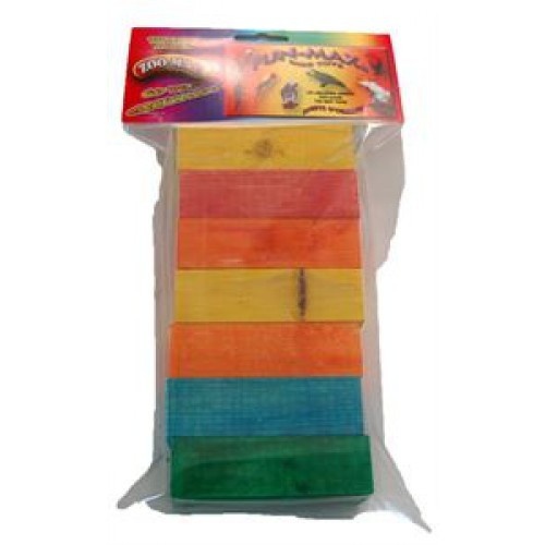 7st Wood Blocks - 8,9x3,8x2,5 cm