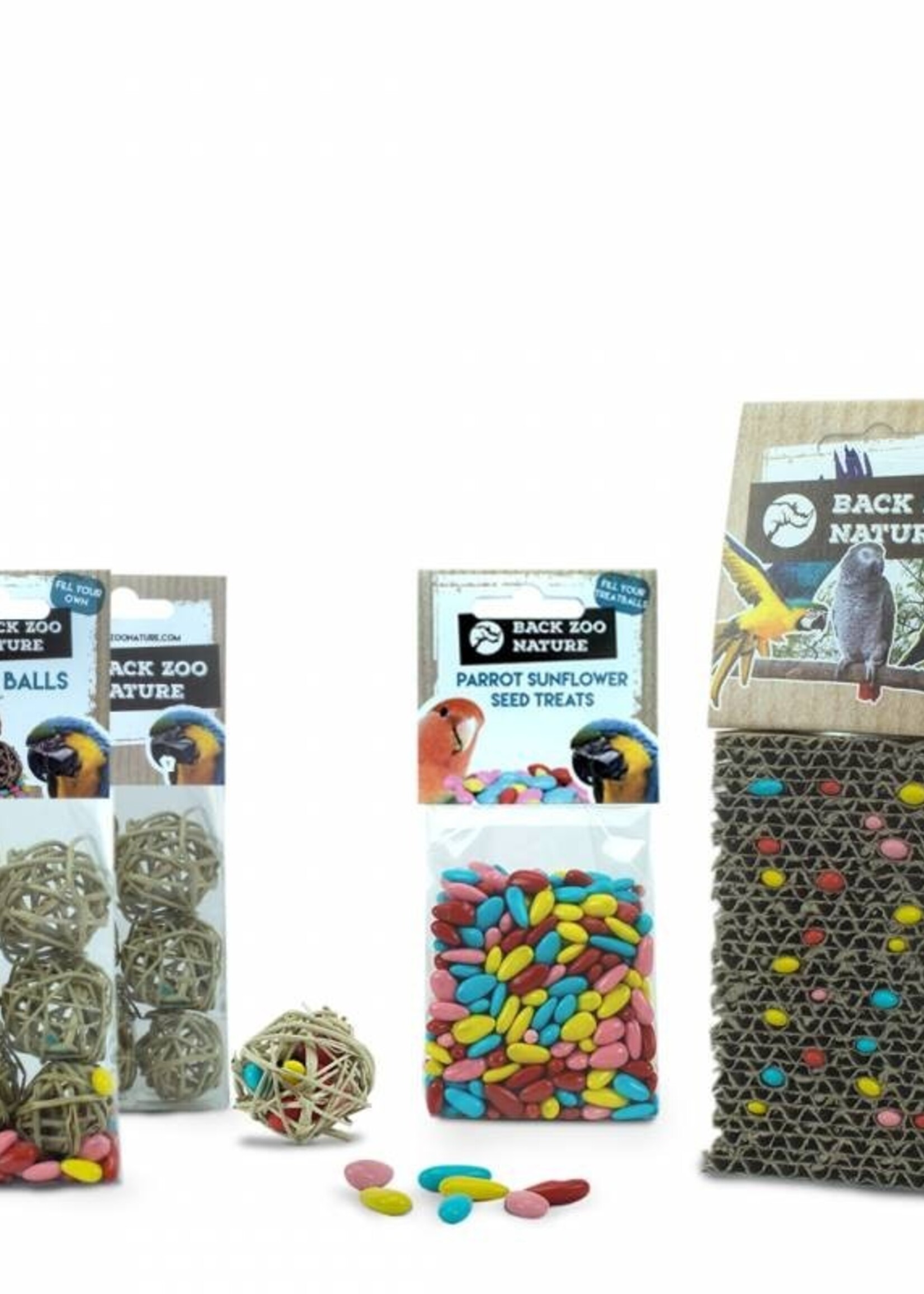 Back Zoo Nature Back Zoo Nature Treetees - parrot sunflower seed treats