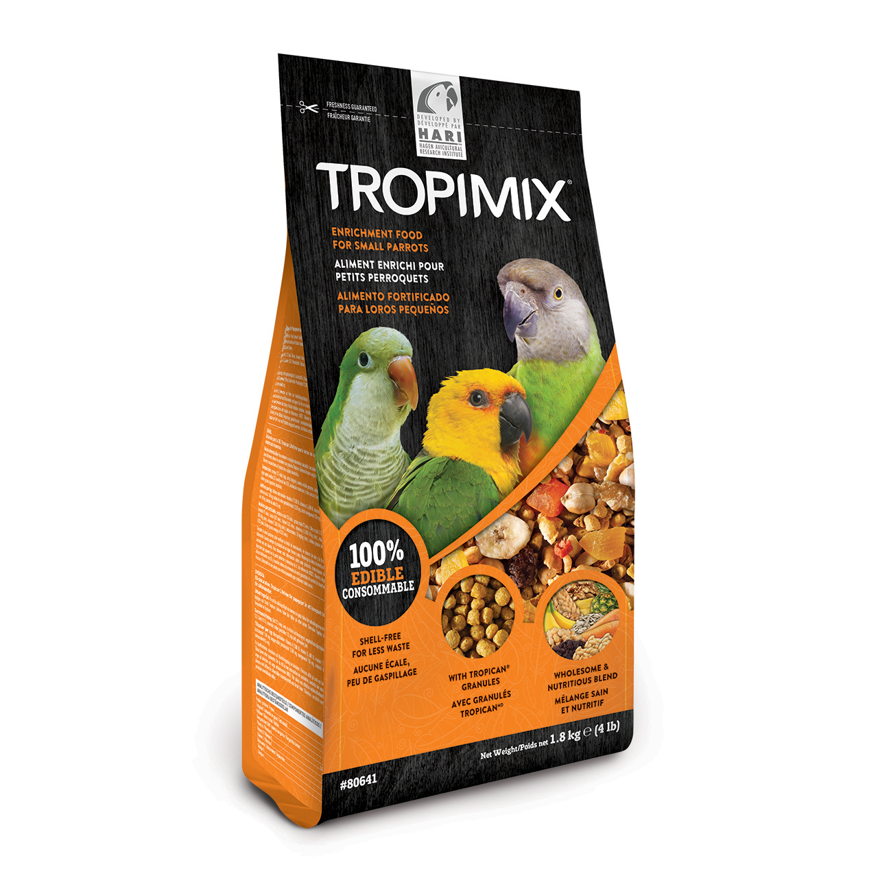 Hari Tropimix Small Parrots 1,8 kg