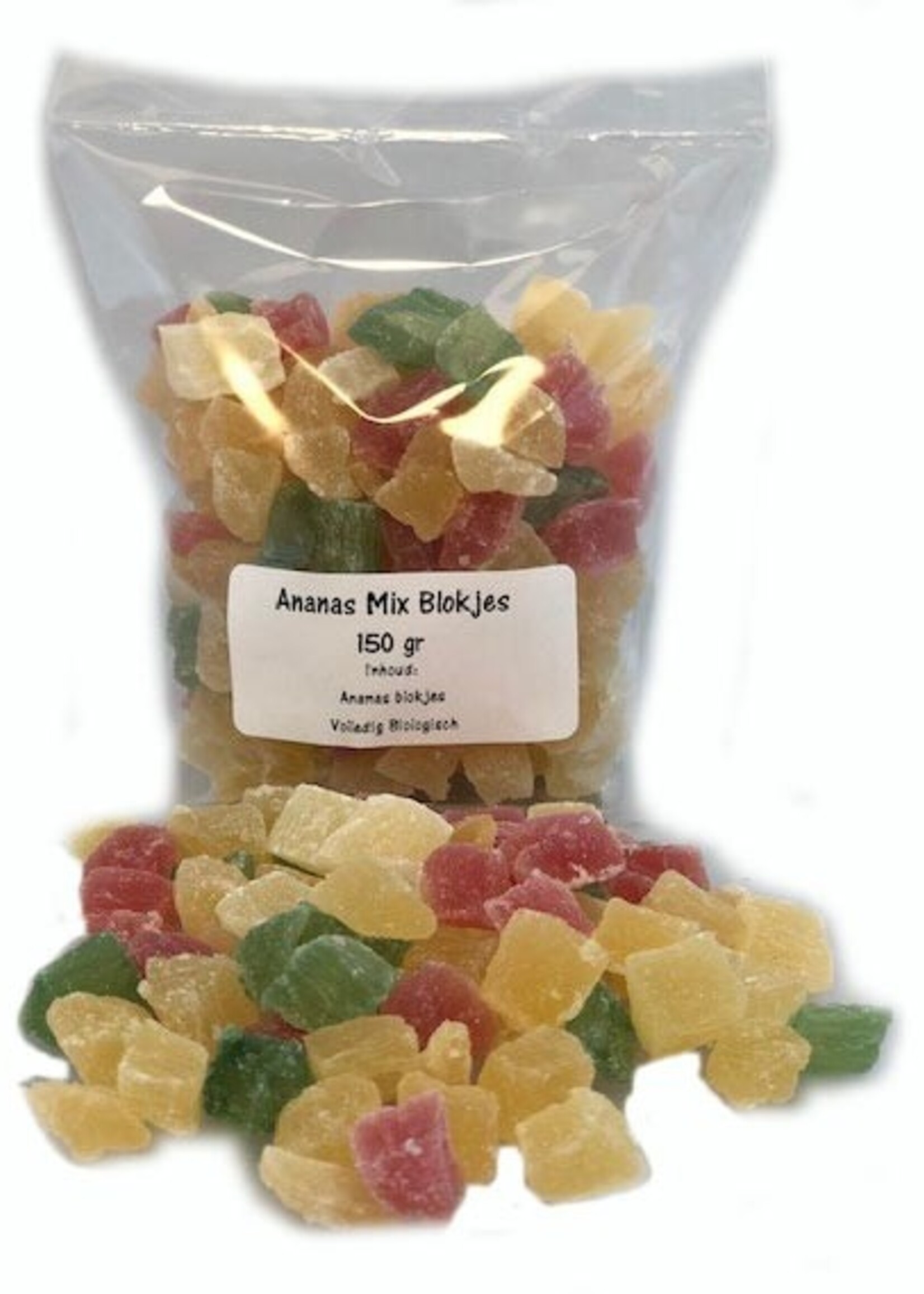 Avicentric Ananas Mix blokjes 150 gram