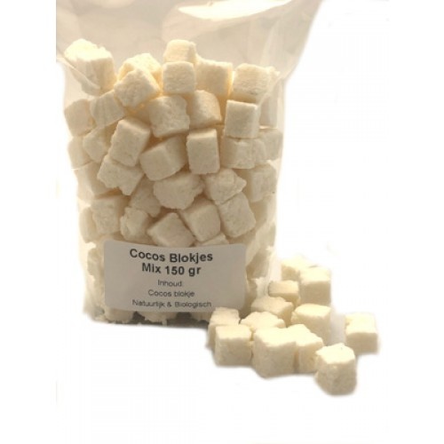 Kokos blokjes 150 gram