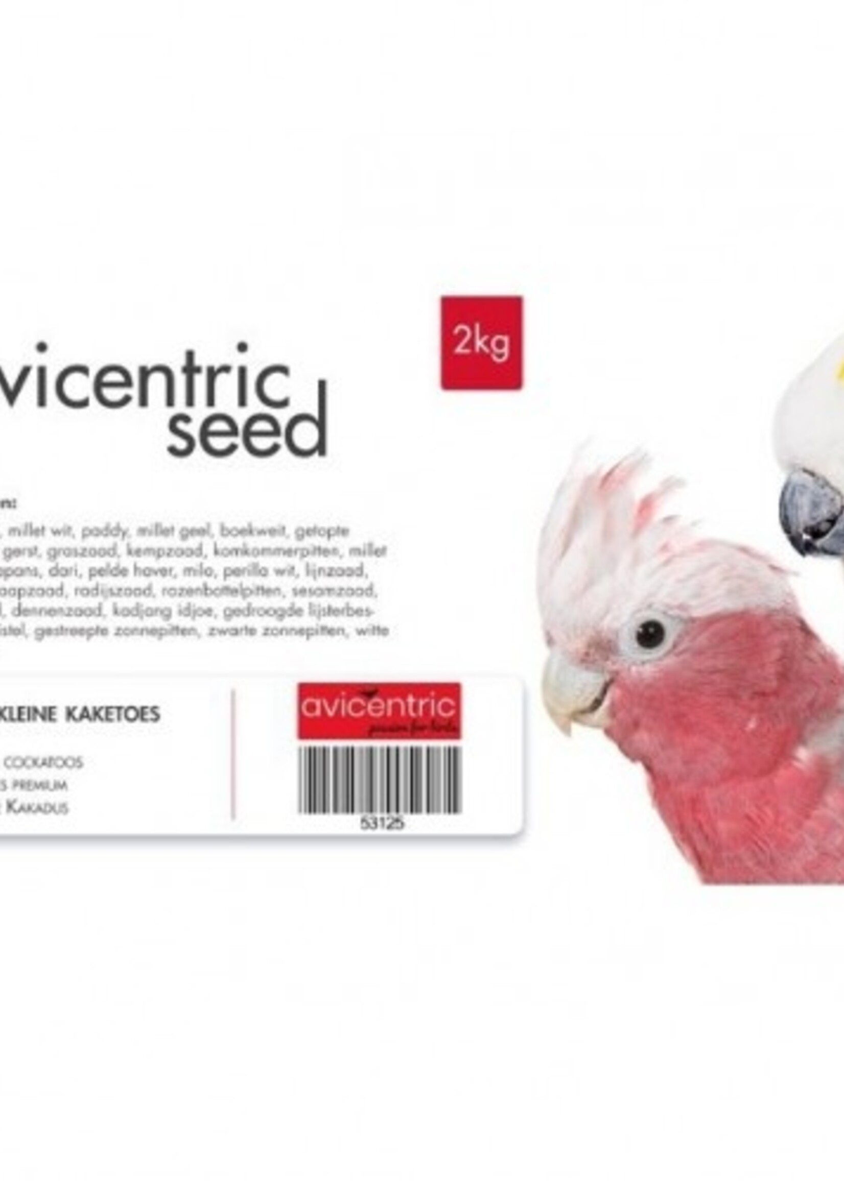Avicentric Premium Complex Kleine Kaketoezaad 2kg