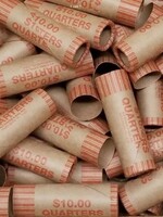 Quarter coin wrappers per 6