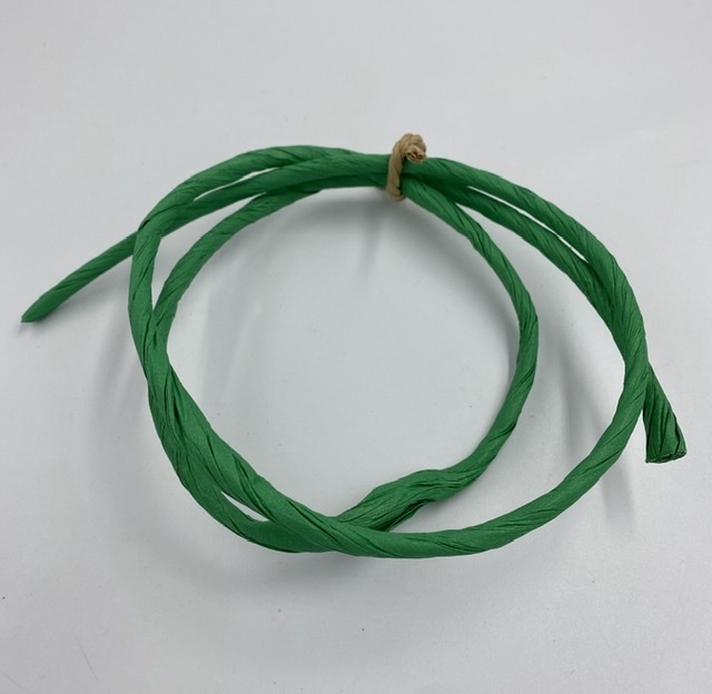Groen papiertouw 1 meter
