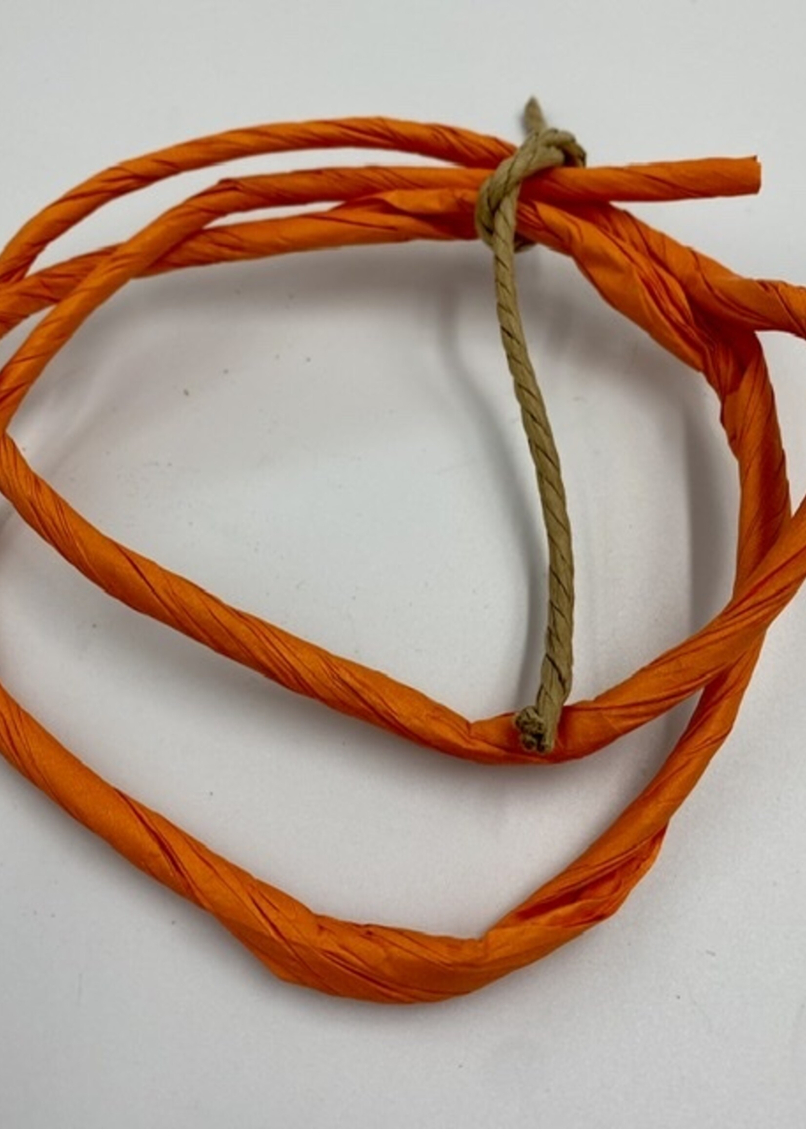 Zoo-Max Orange paper rope 1 meter