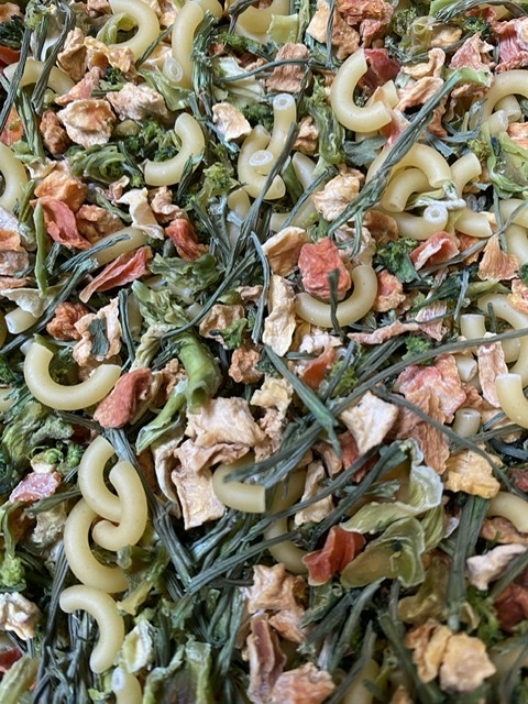 Broccoli - pompoen pasta warme hap