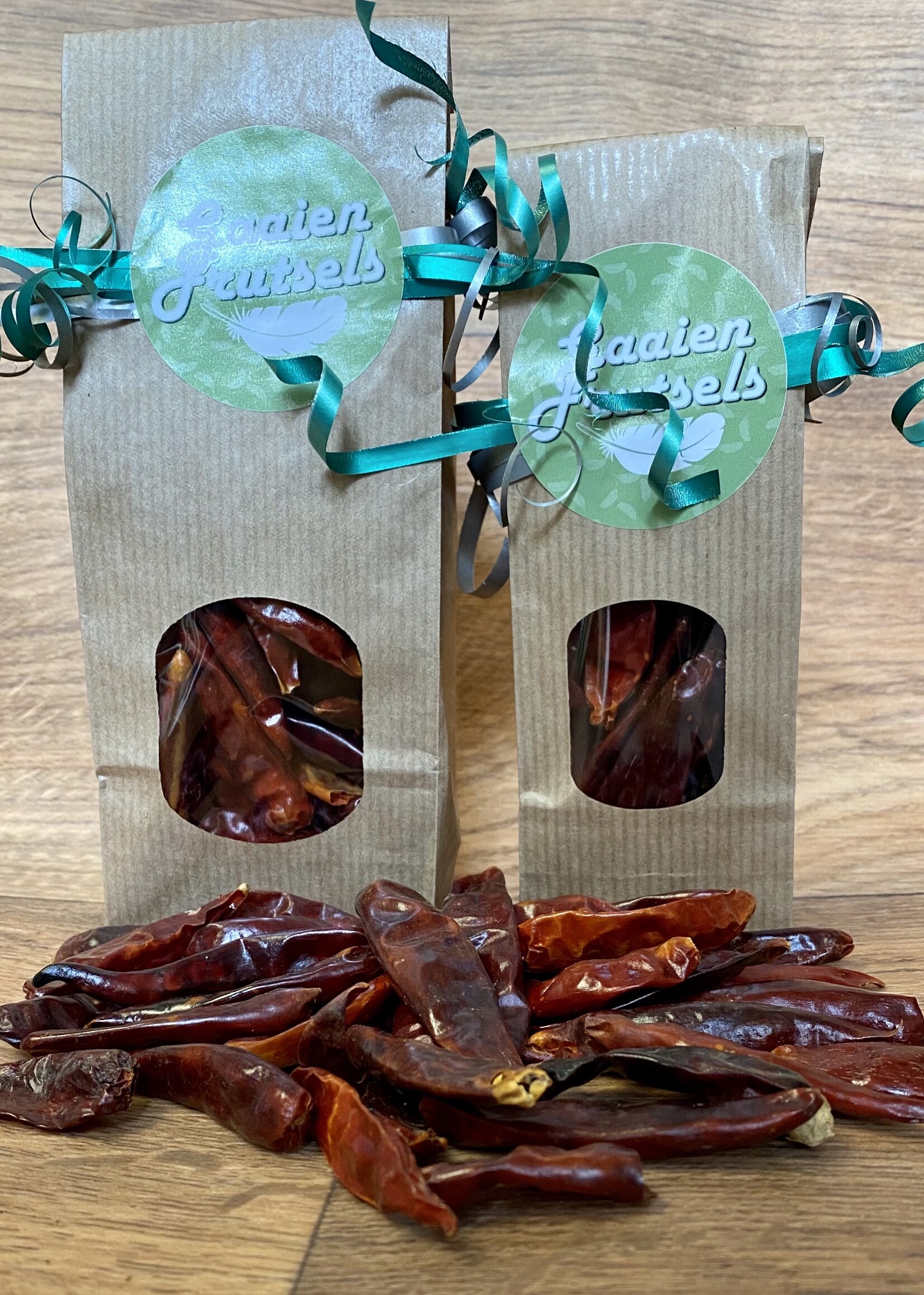 Gaaien-frutsels Chili pepers