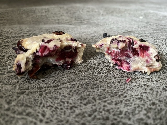 Cranberry hibiscus met macadamia koekjesmix