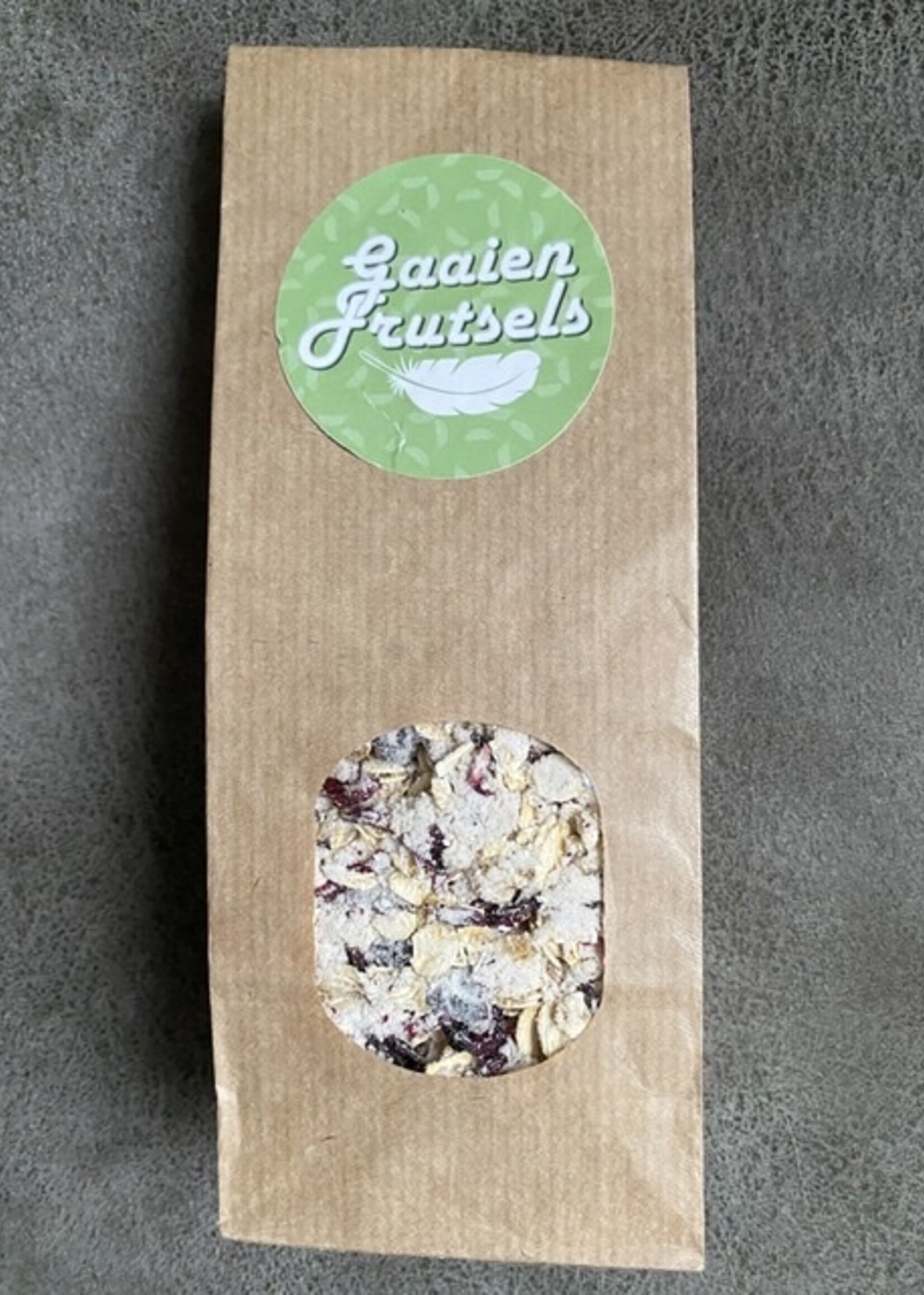 Gaaien-frutsels Cranberry hibiscus met macadamia koekjesmix