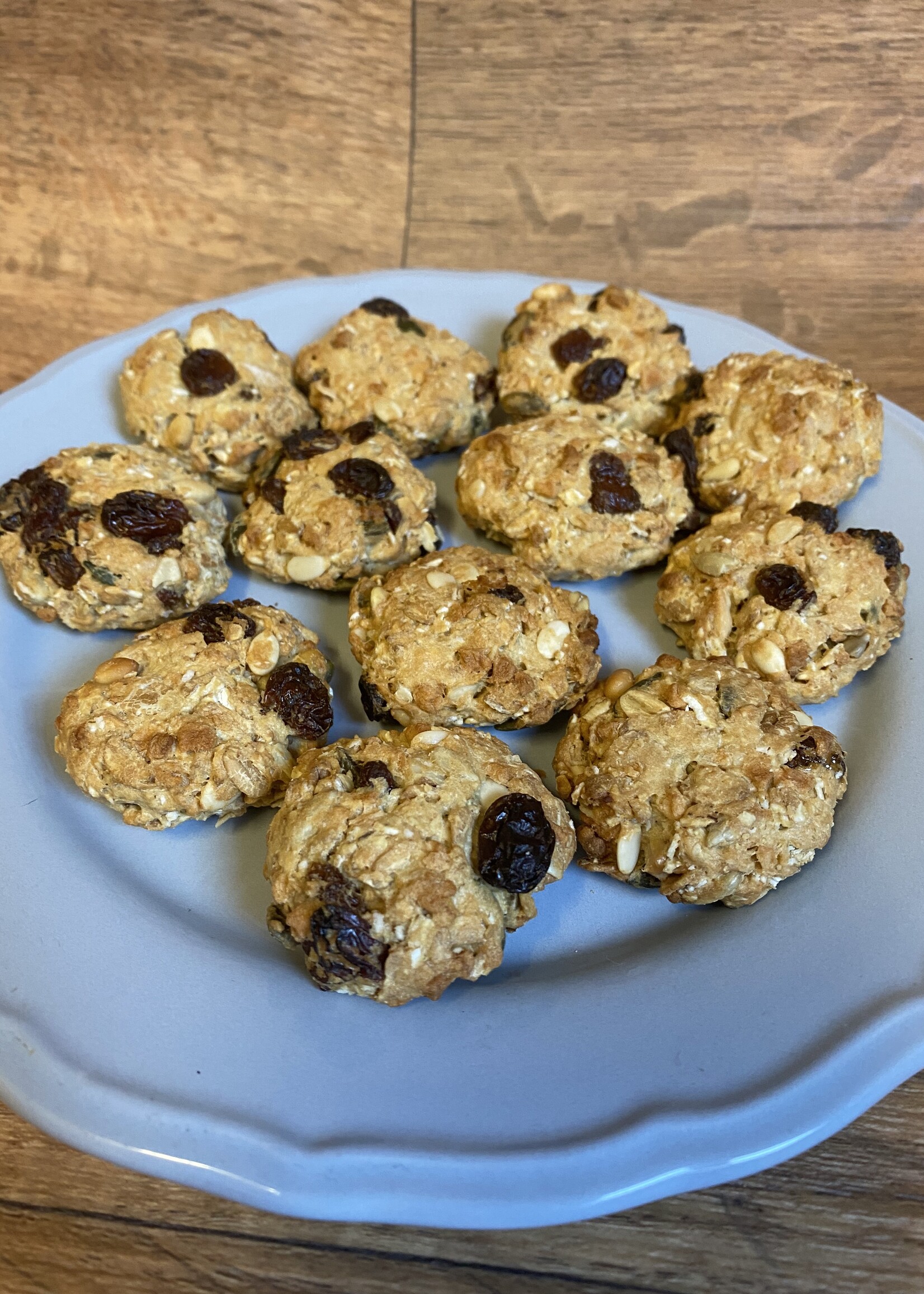 Gaaien-frutsels Appel rozijnen met pitten koekjes mix