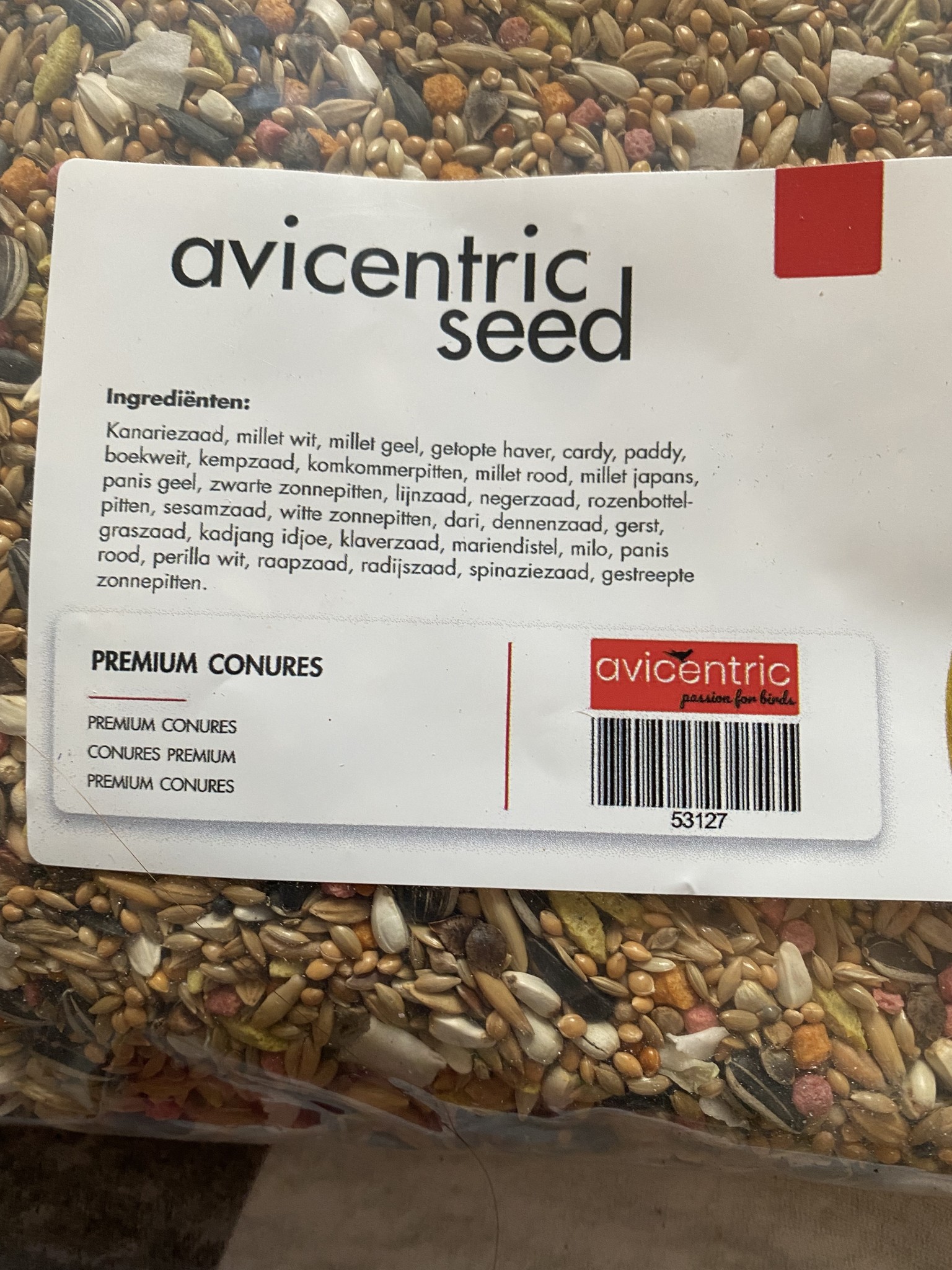 Premium Conures Complex 2kg
