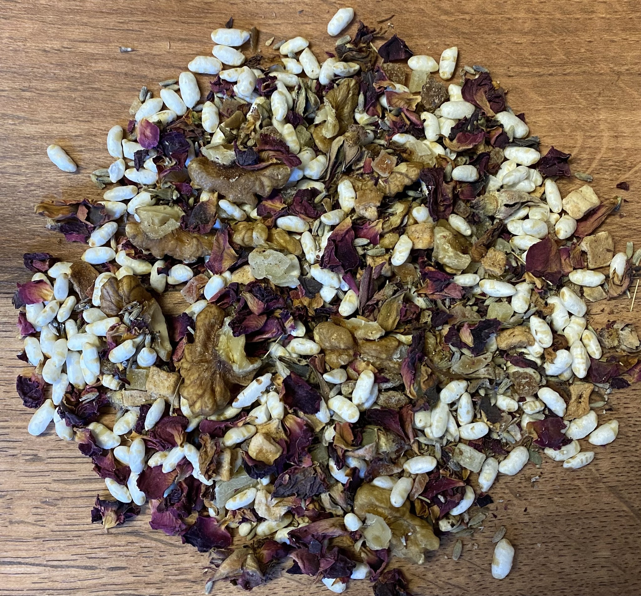 Potpourri met walnoot